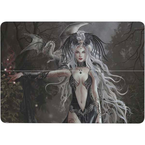 Gothic Princess with Silver Dragon by Nene Thomas Surface Laptop Studio Skin